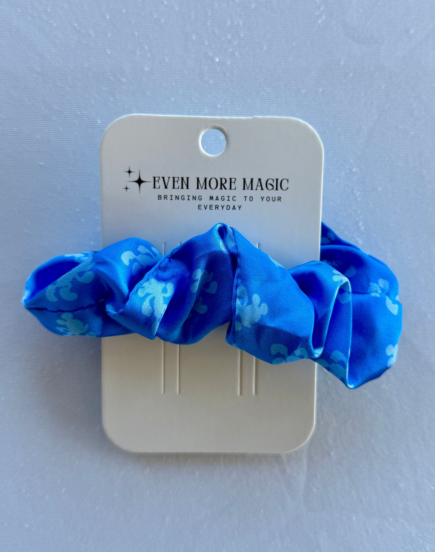 Magic Miles - Blue Scrunchie