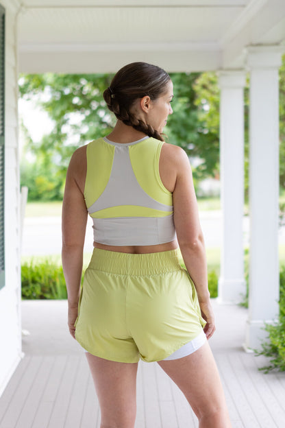 *M.I.L.E. Skirt - Key Lime