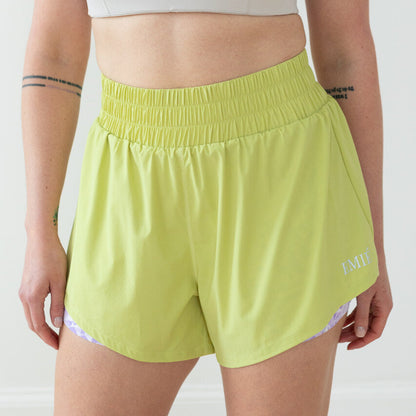 Problem Solved Shorts - Key Lime