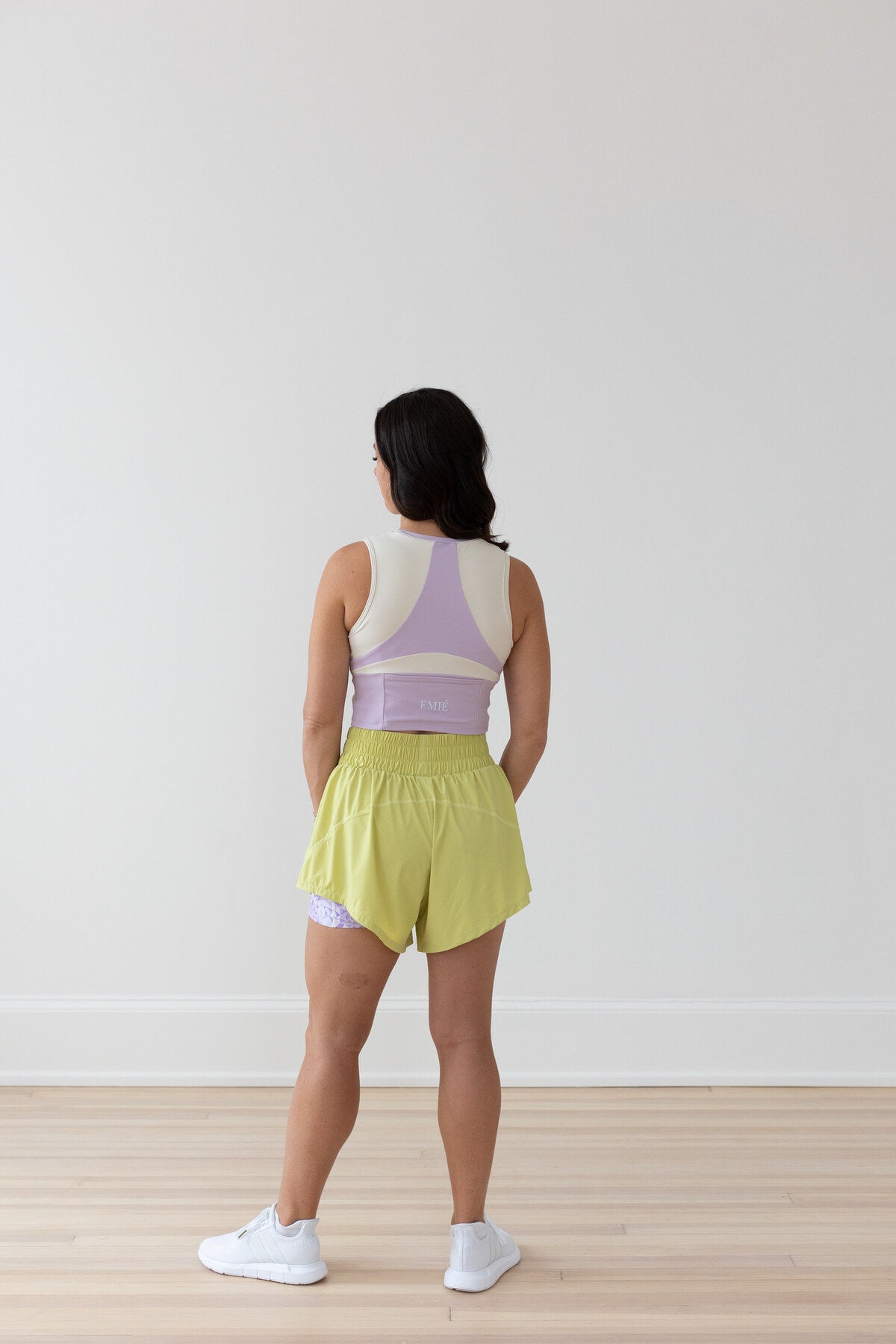Just Run Crop Tank - Lilac