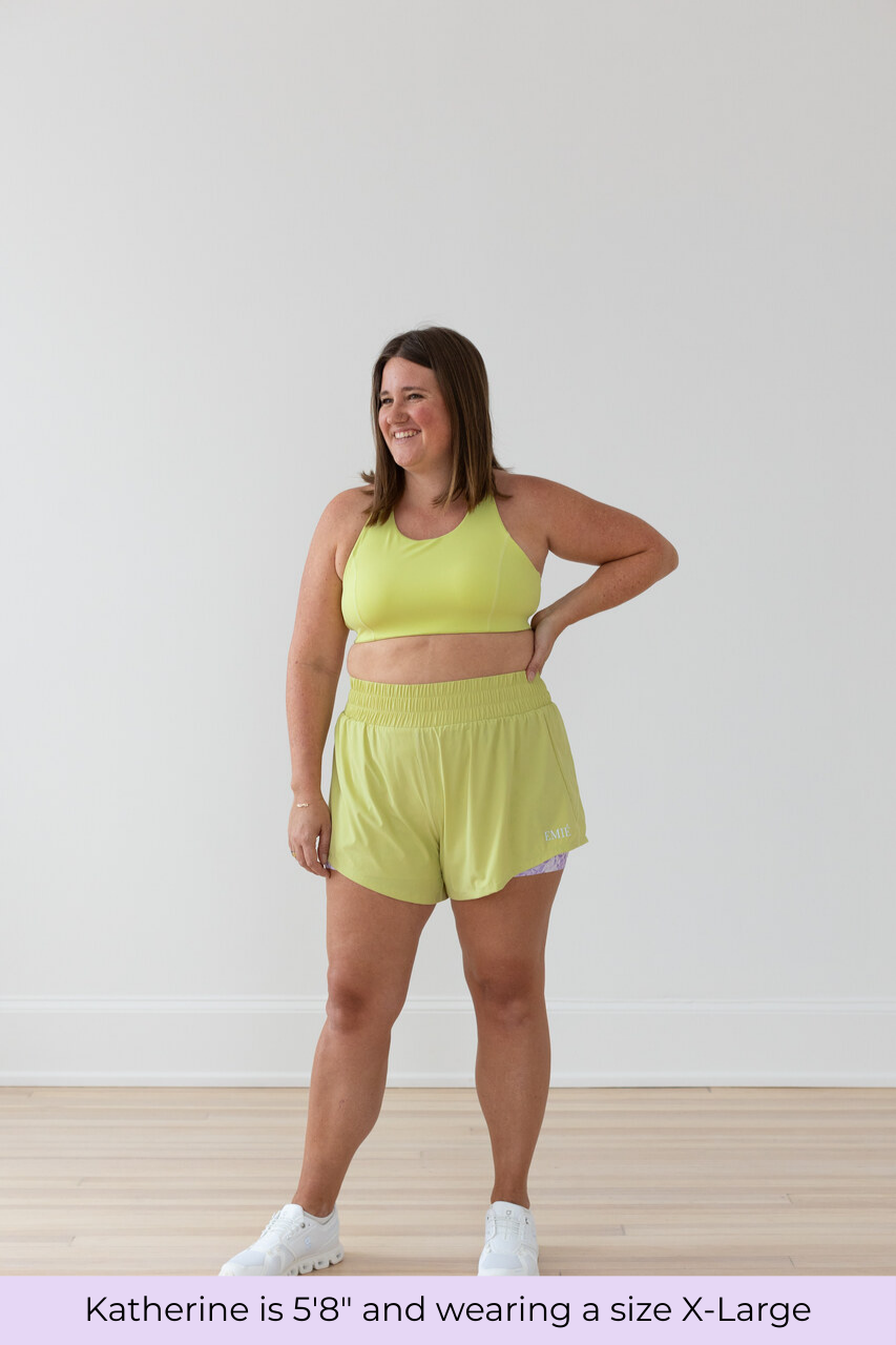 Problem Solved Shorts - Key Lime