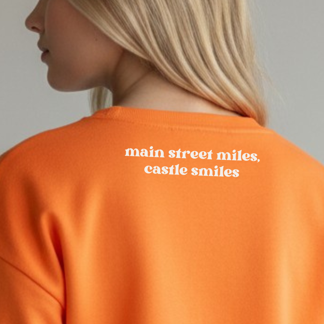 *PRE ORDER* Main Street Miles, Castle Smiles - *Orange*